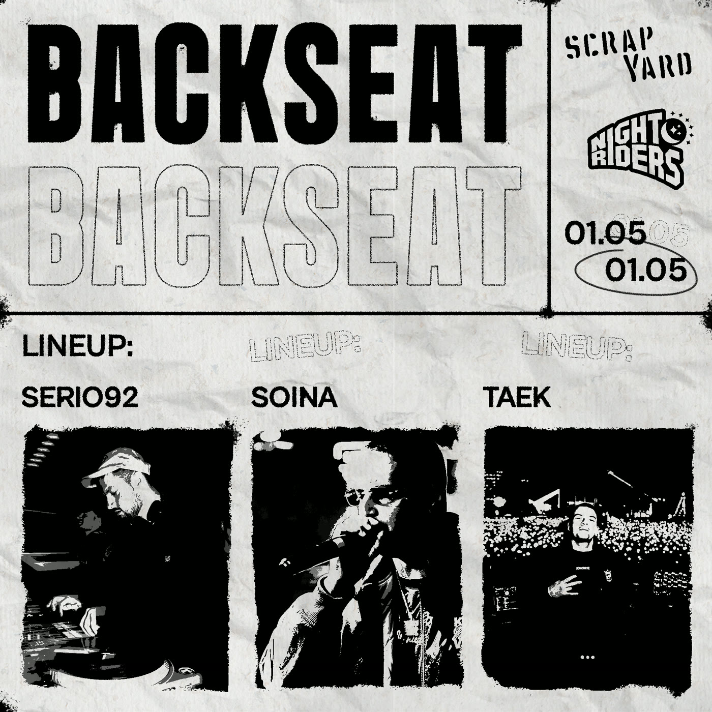 Event Promotion — BACKSEAT — IG