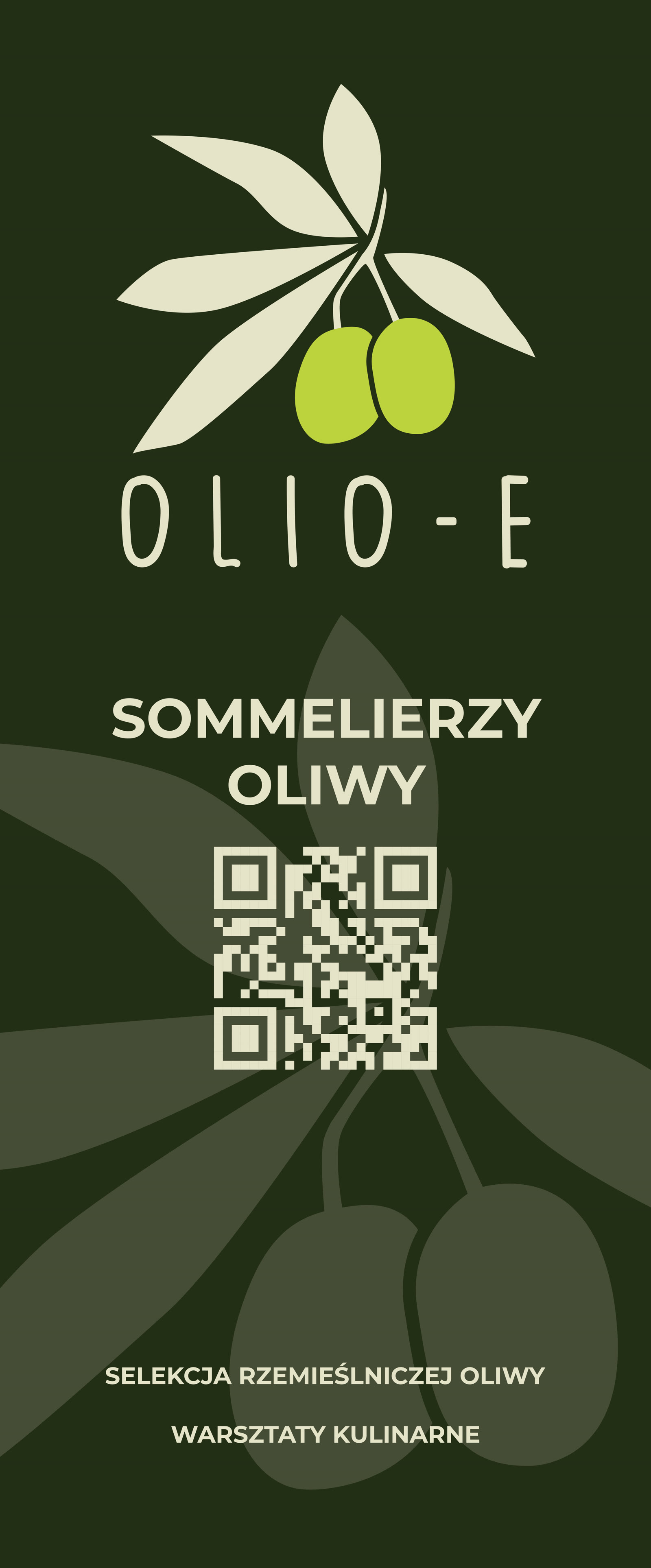 Olio-E — Roll-up — tasting-stand banner