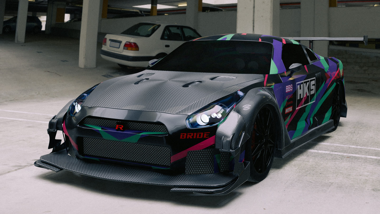 Nissan R35 GTR — Garage — front three-quarter